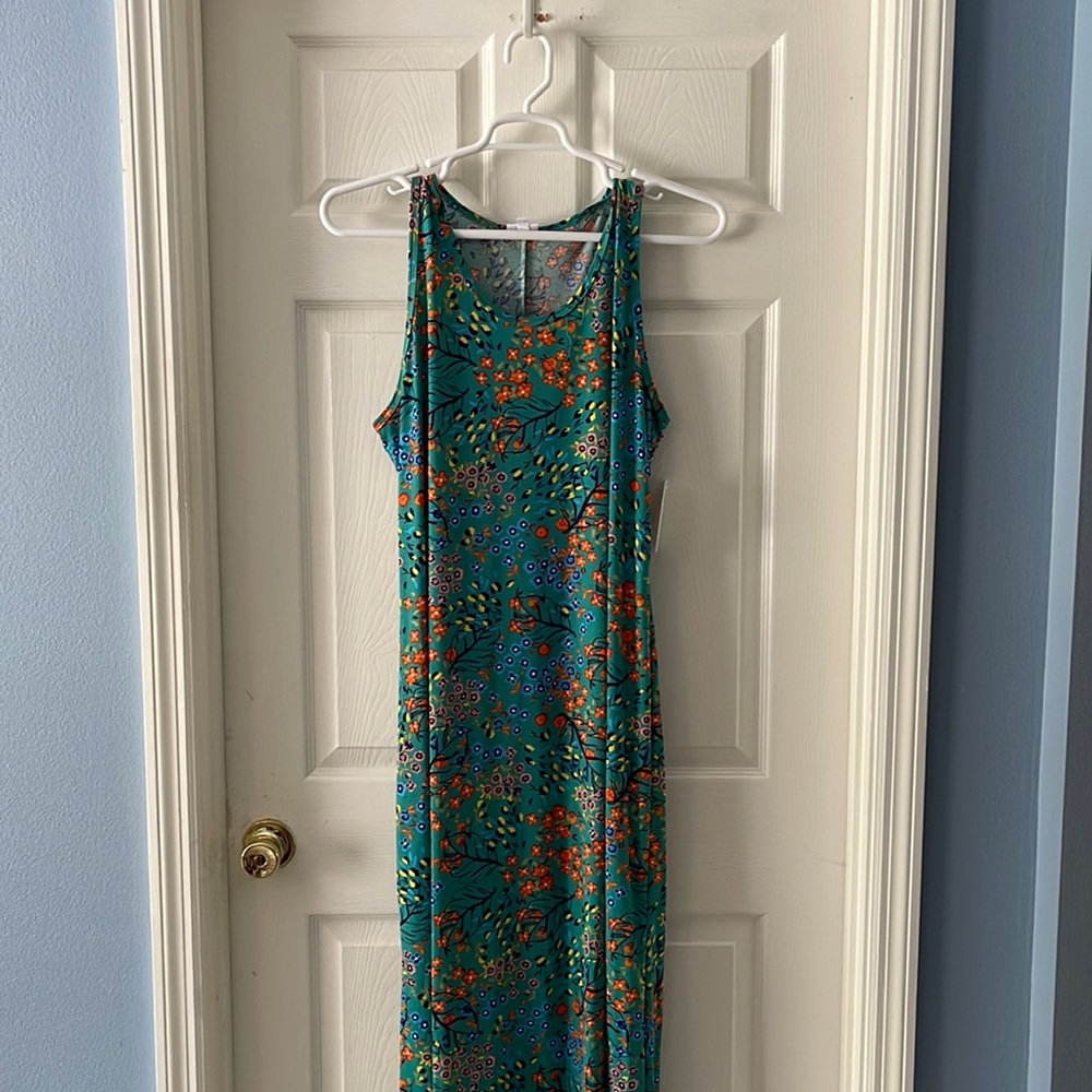 Lularoe Floral Dani Maxi Dress